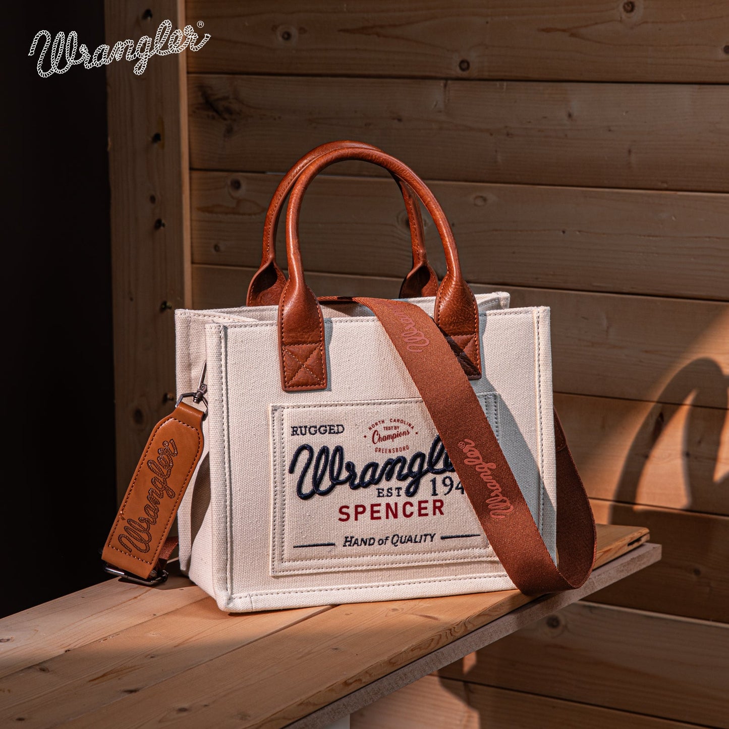 PREORDER Vintage Wrangler Canvas Tote/Crossbody