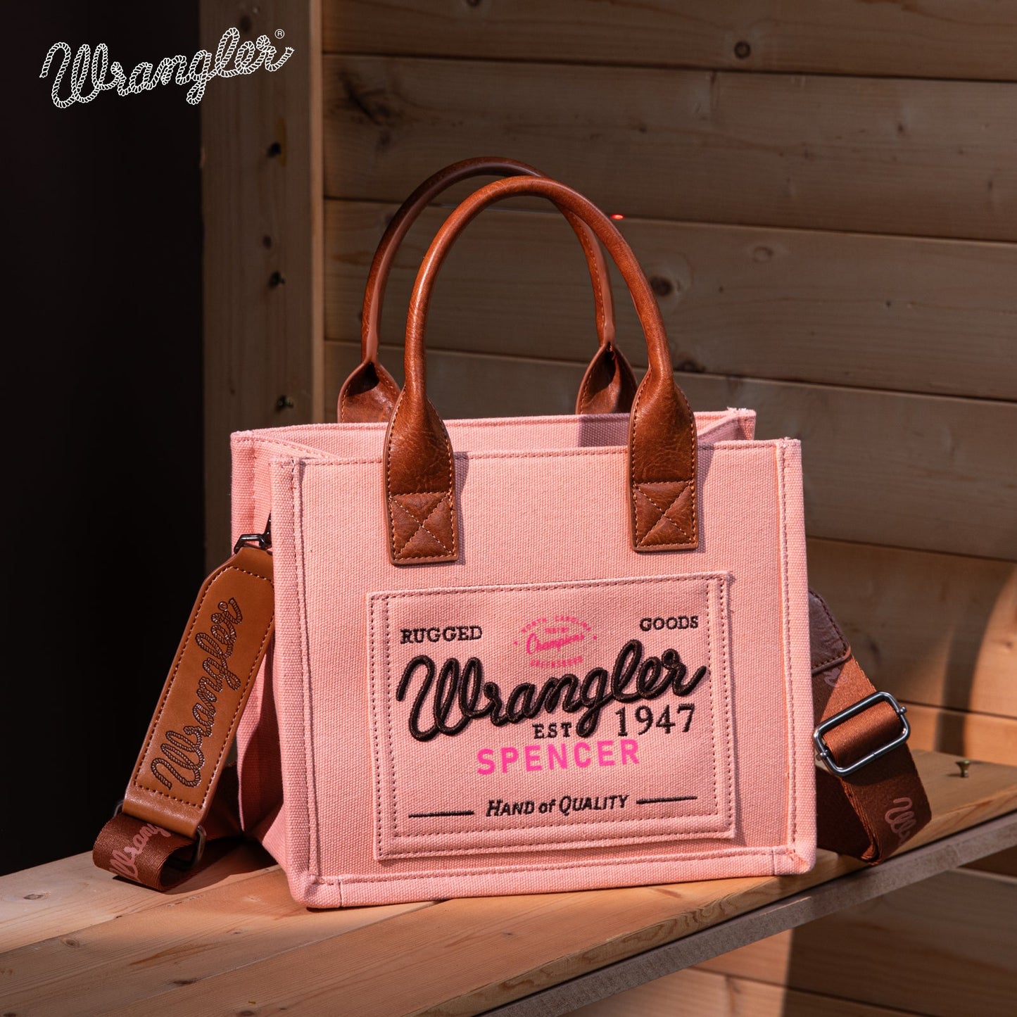 PREORDER Vintage Wrangler Canvas Tote/Crossbody