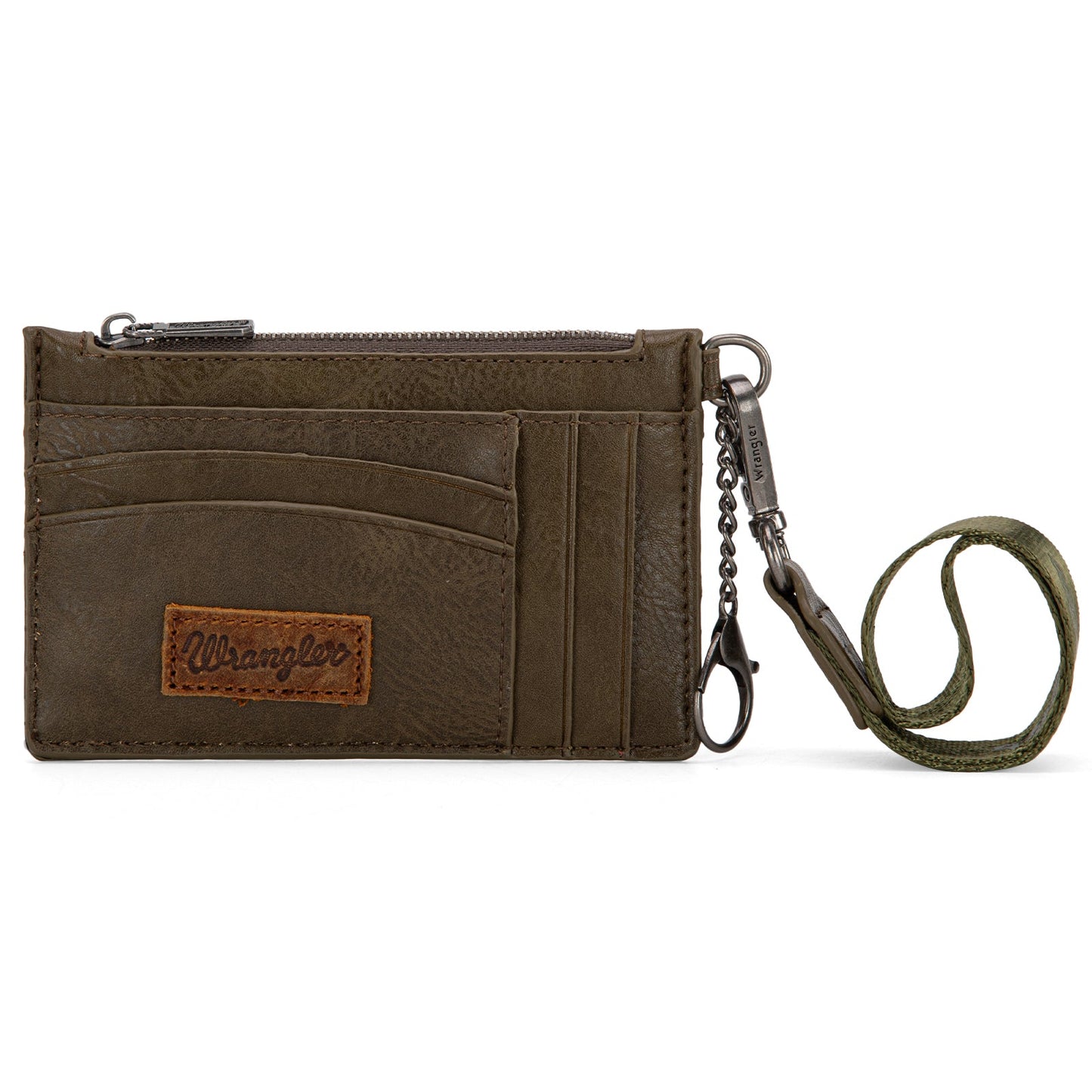 PREORDER Wrangler Solid Color Key Chain Wristlet Card Wallet