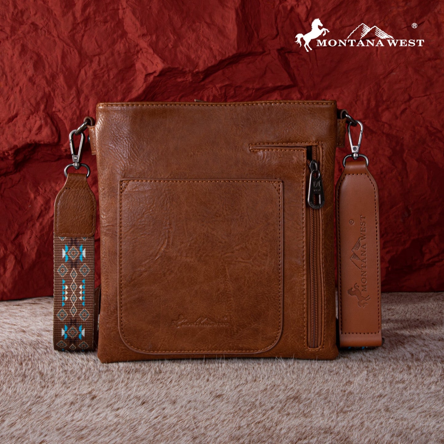 Montana West Embroidered Collection Concealed Carry Crossbody