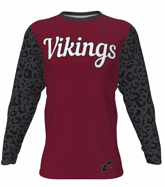 Viking Leopard Print Shooting Shirts