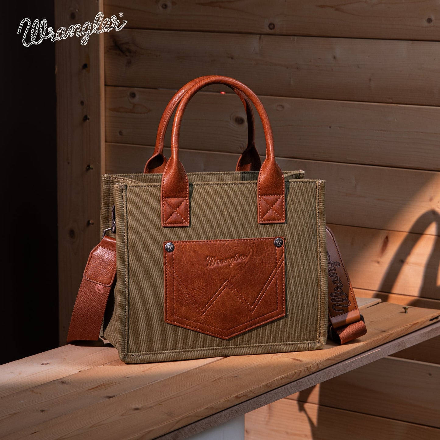 PREORDER Vintage Wrangler Canvas Tote/Crossbody
