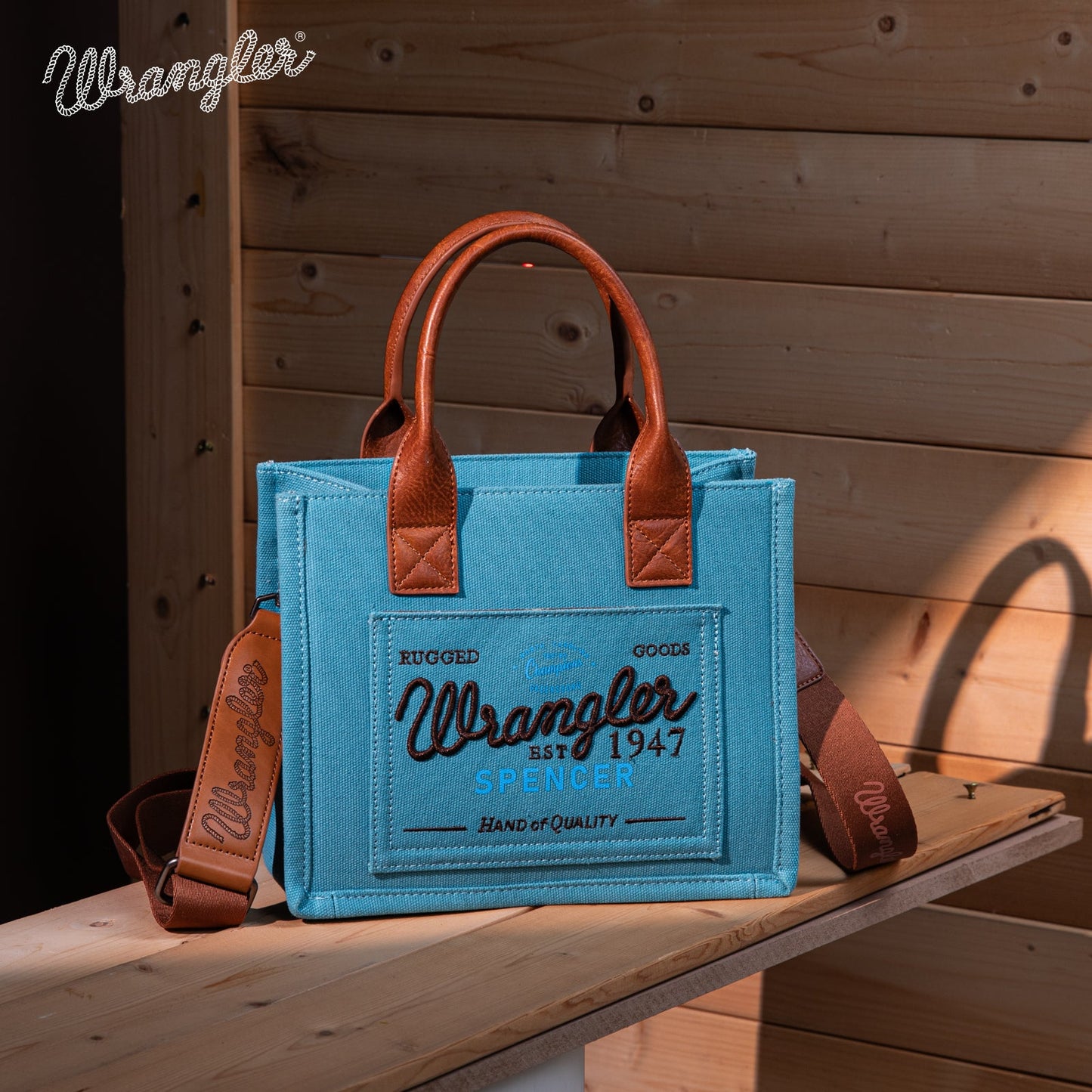 PREORDER Vintage Wrangler Canvas Tote/Crossbody
