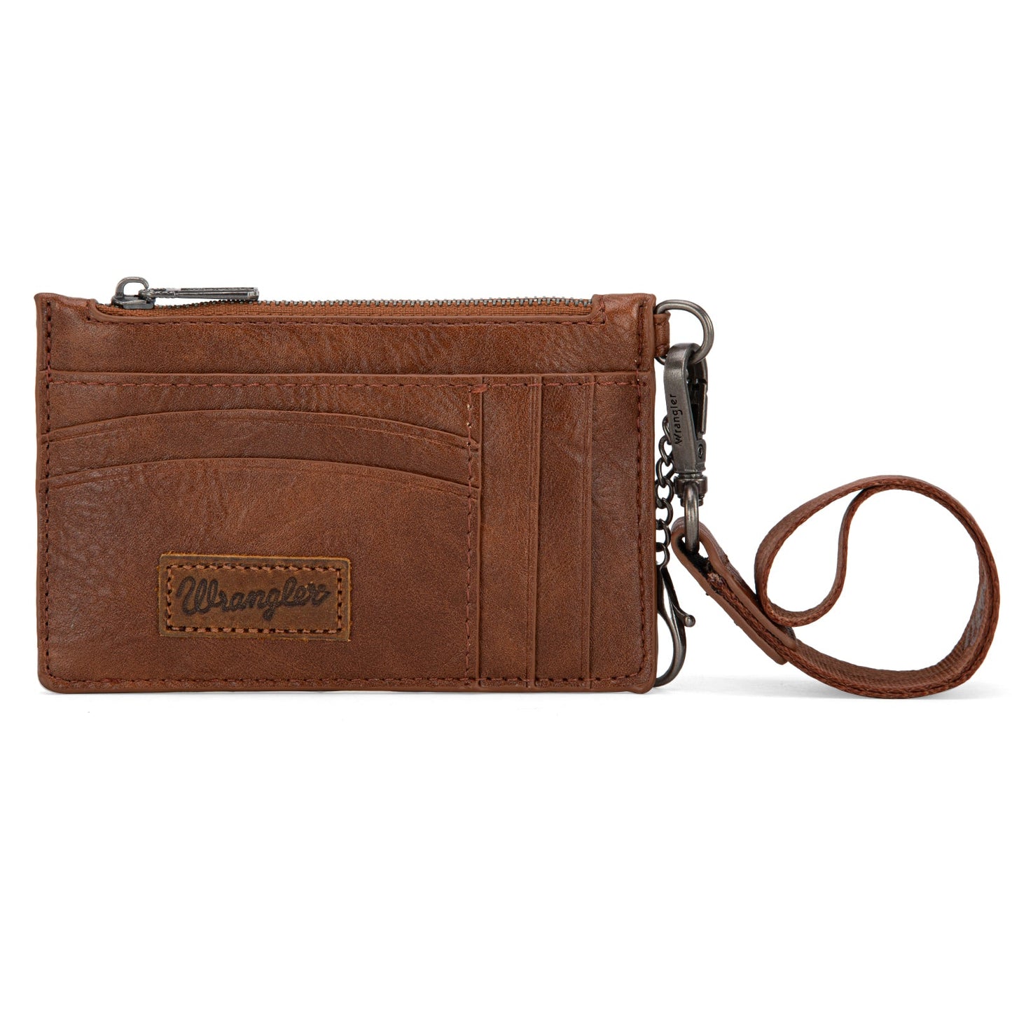 PREORDER Wrangler Solid Color Key Chain Wristlet Card Wallet
