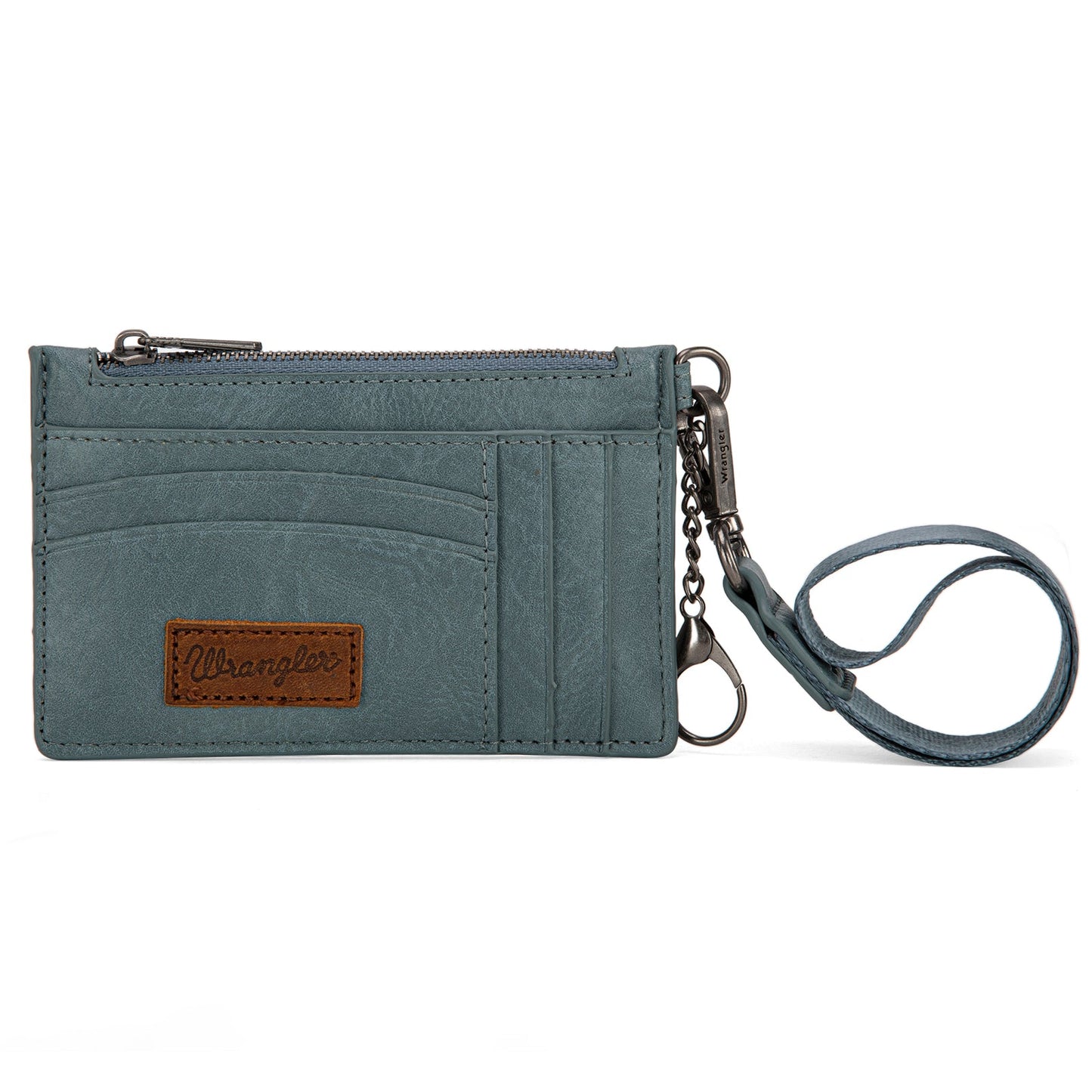 PREORDER Wrangler Solid Color Key Chain Wristlet Card Wallet