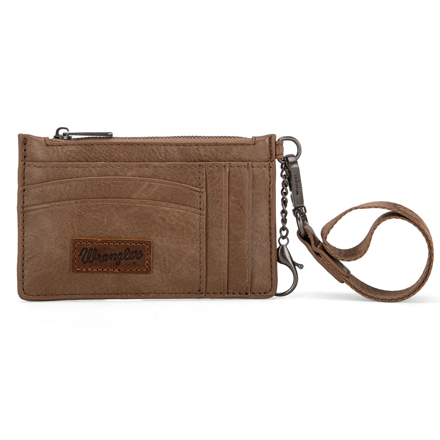PREORDER Wrangler Solid Color Key Chain Wristlet Card Wallet