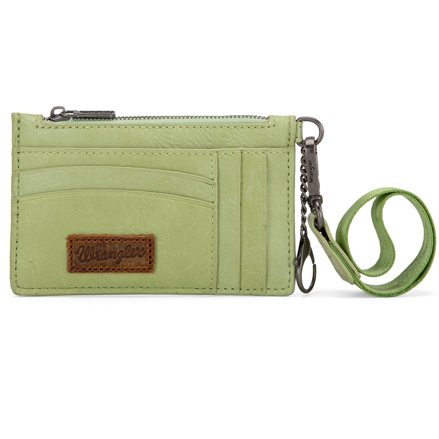 PREORDER Wrangler Solid Color Key Chain Wristlet Card Wallet